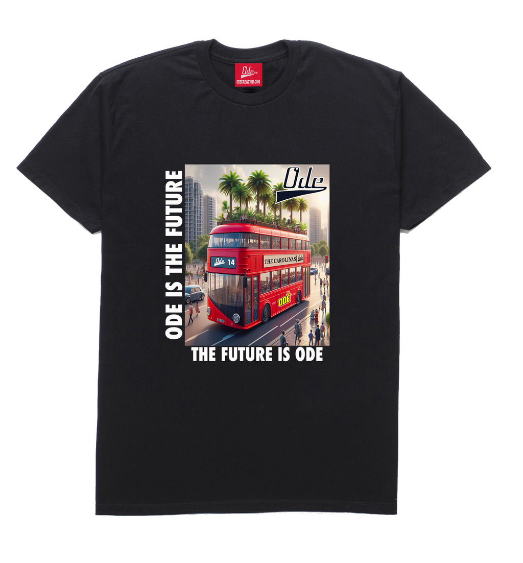 Ode Is The Future T-Shirt- Black