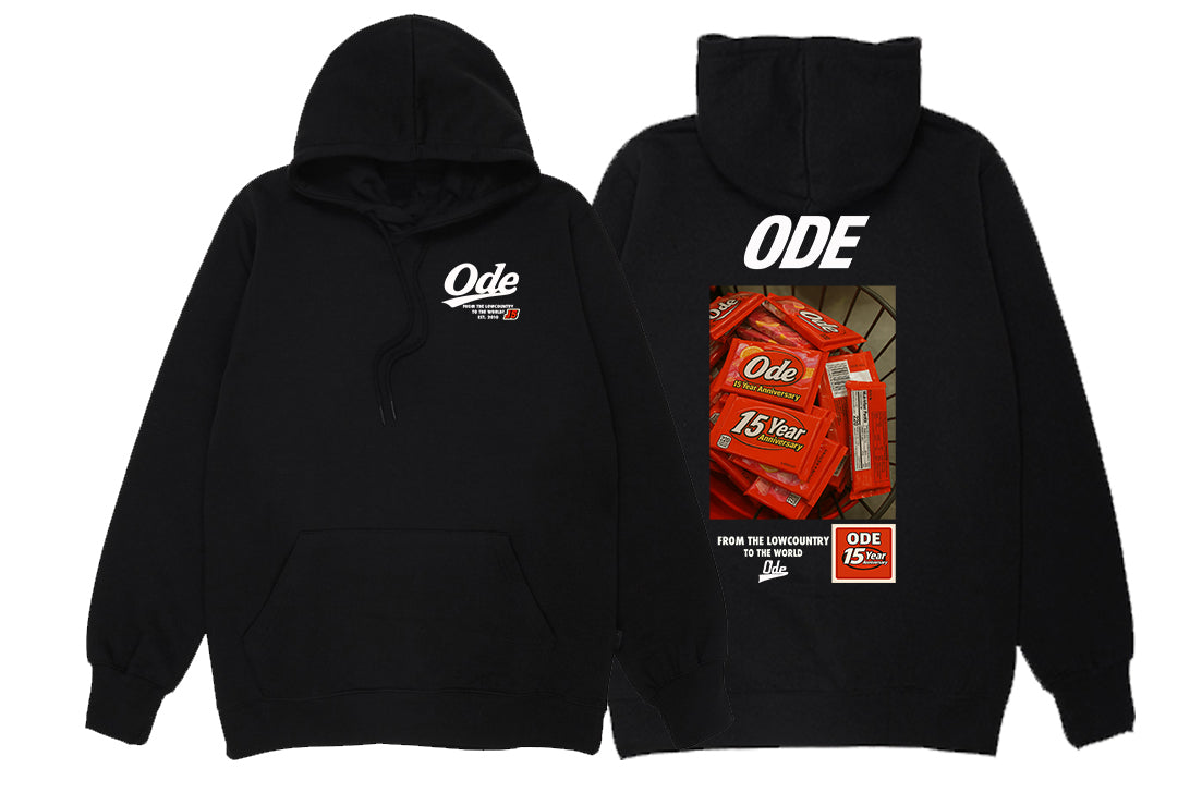 From The Lowcountry To The World Hoodie- Black – Ode Clothing