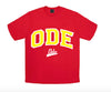 The ODE College T-shirt(Red)