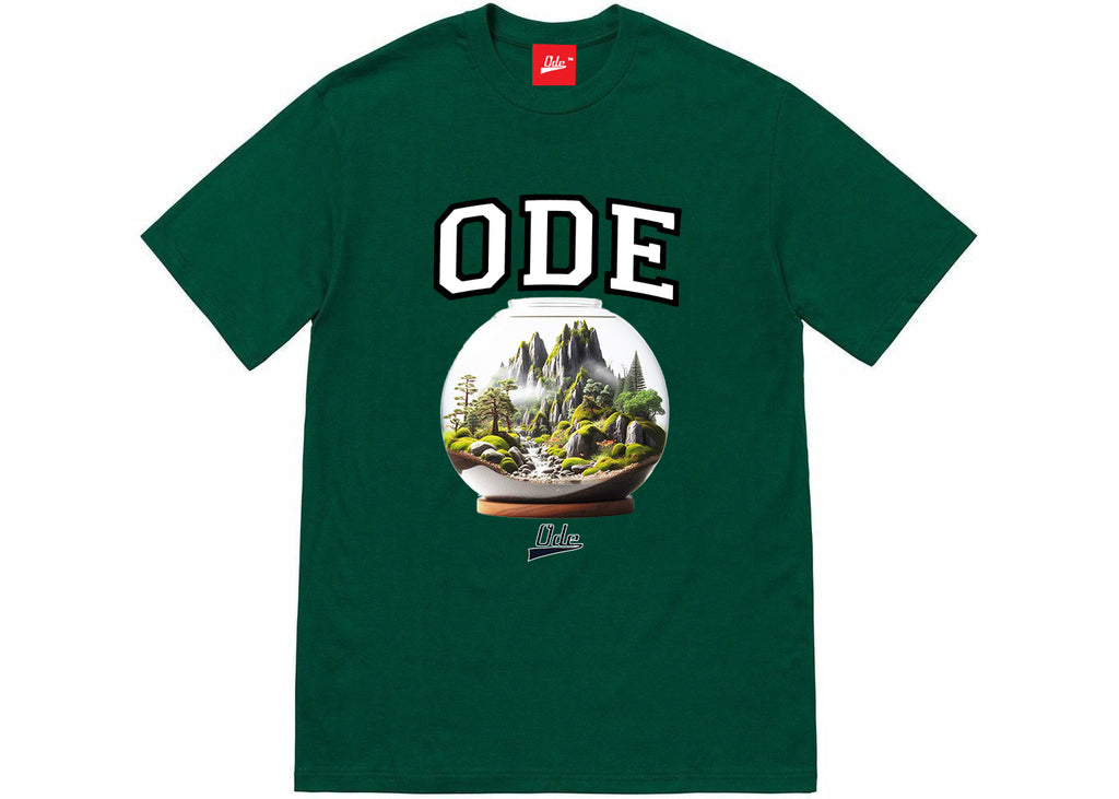 The ODE Globe (Vivarium) Green T-Shirt