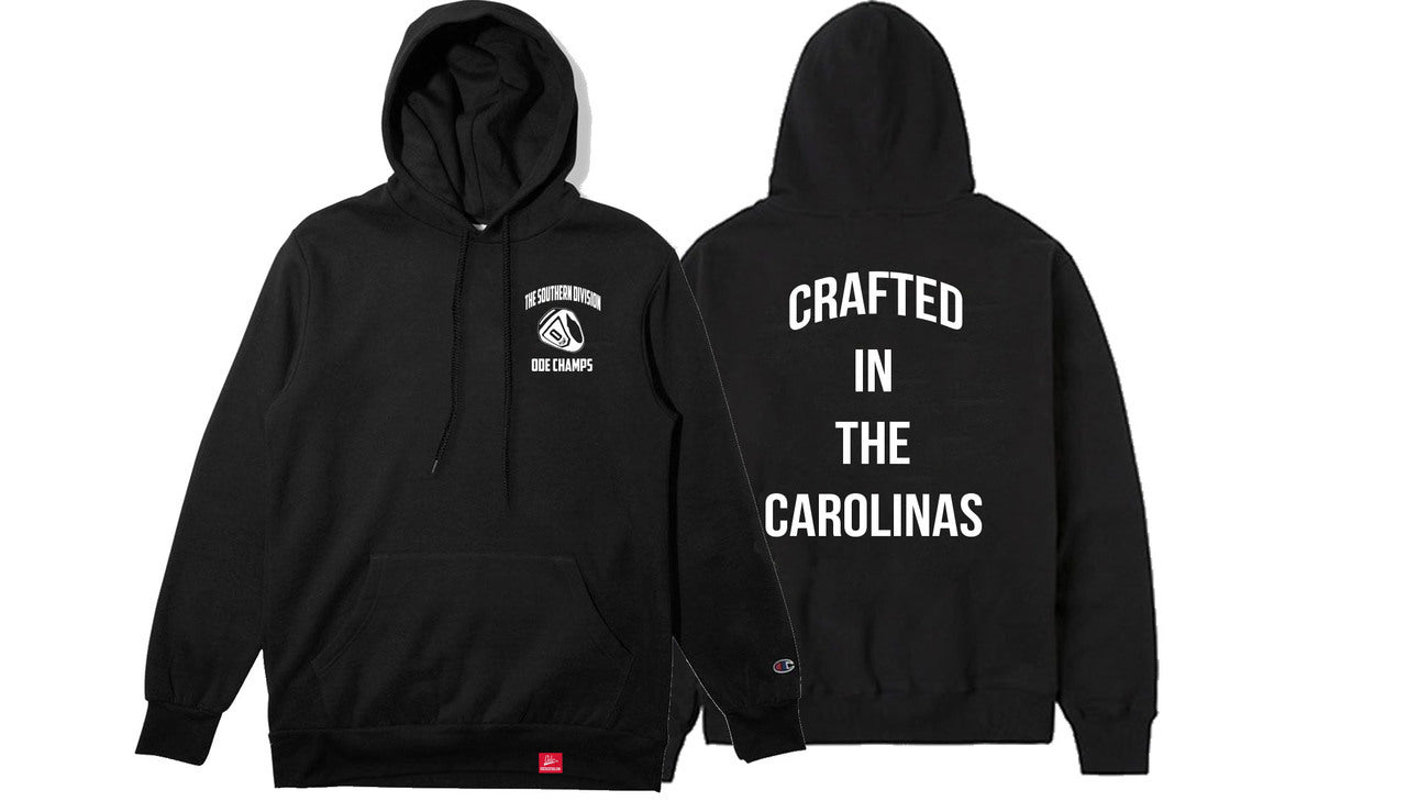 The Crafted In the Carolinas Hoodie X Champion - Black