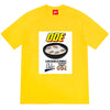 The Ode Cereal Design T-shirt-Yellow