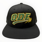 The ODE Shooting Star Black SnapBack
