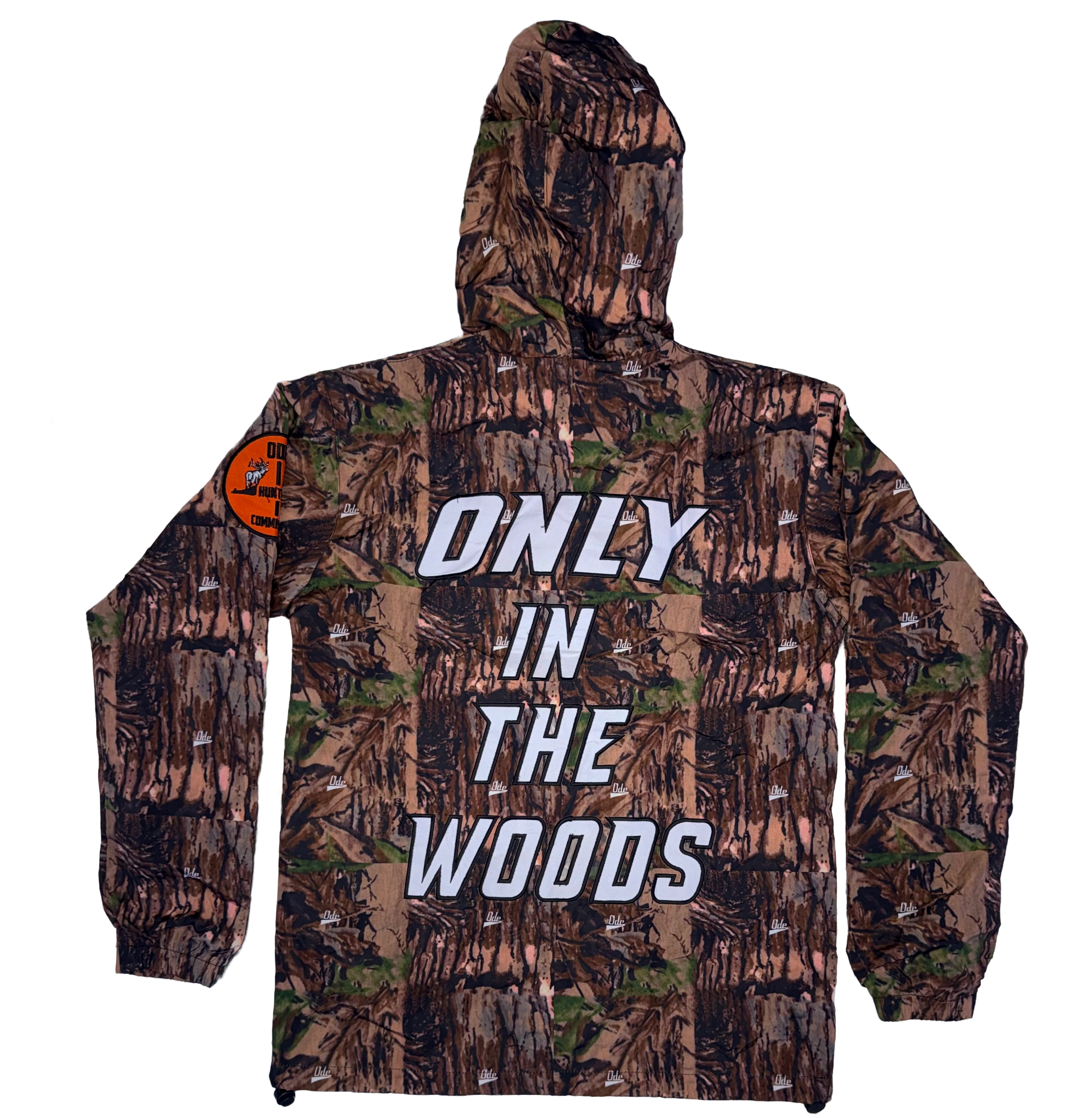 The ODE Crafted In The Carolinas Camo Rain Jacket