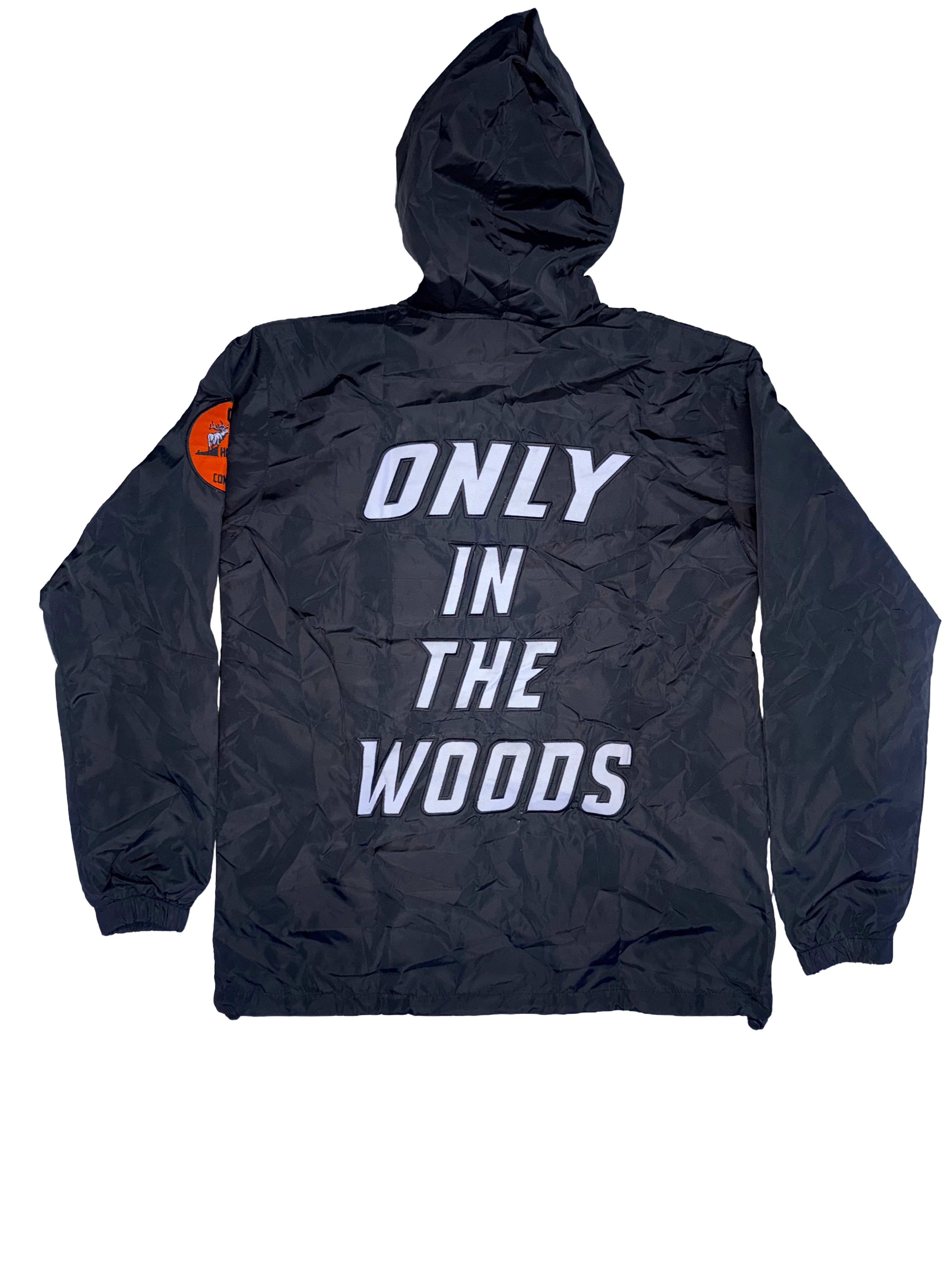The ODE Crafted In The Carolinas  Black Rain Jacket