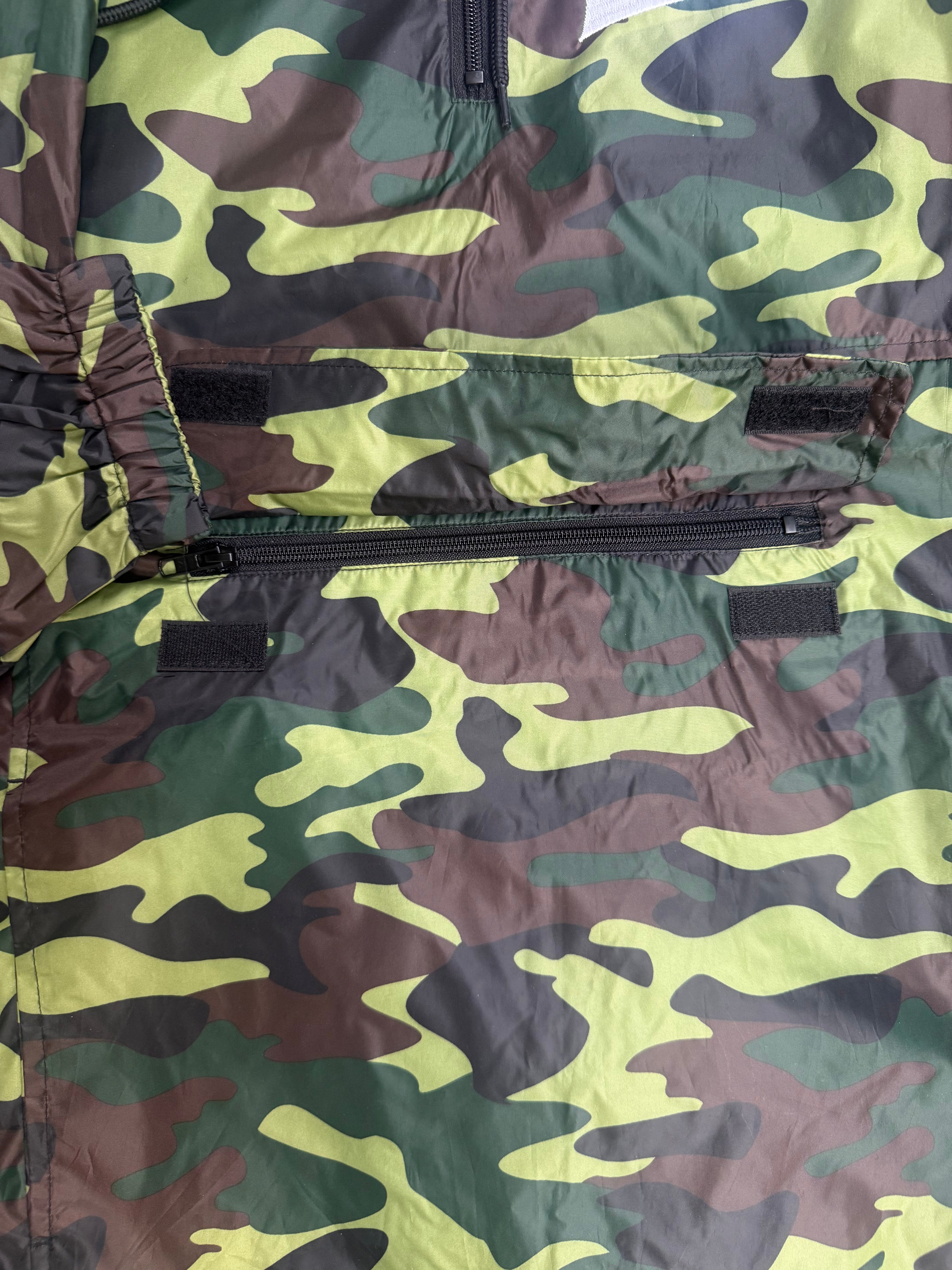 The ODE "Have A Nice Day" Rain Jacket- Camo