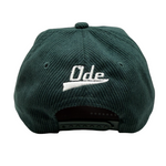 The ODE Shooting Star Green SnapBack Corduroy