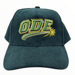 The ODE Shooting Star Green SnapBack Corduroy