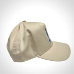 The LA + ODE Snapback - Cream