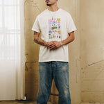 The Ode Southern Flea Market- Cream T-Shirt