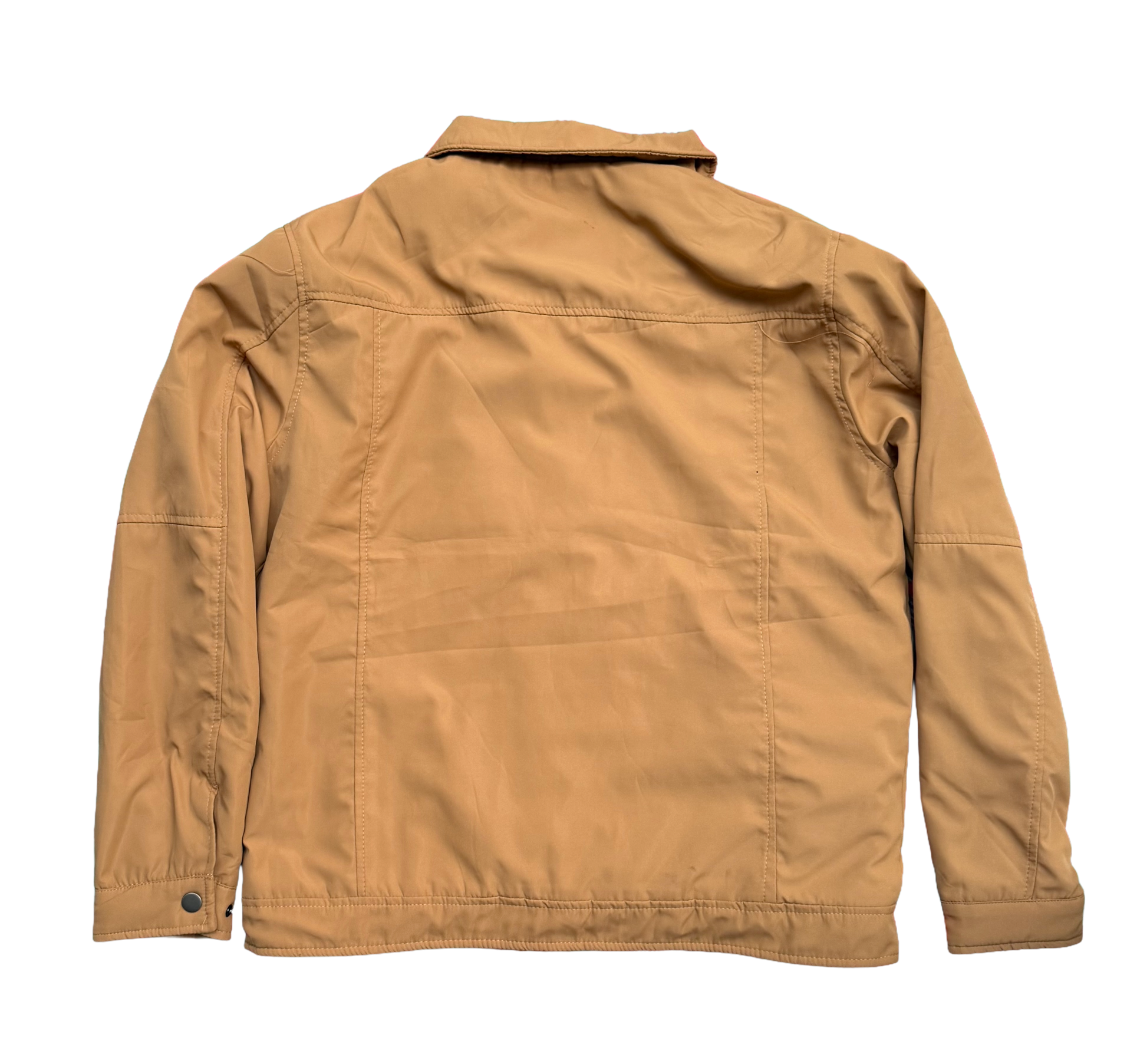 The ODE Tan Poly Jacket