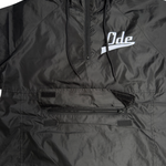 The ODE "Have A Nice Day" Rain Jacket- Black