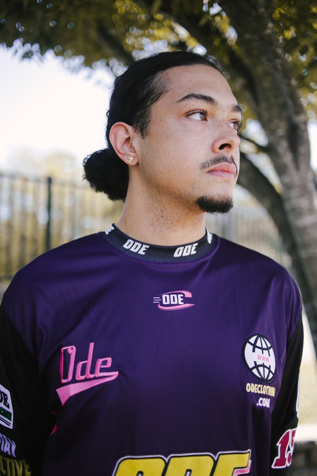 The ODE Purple Racing Team Jersey