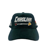 THE ODE CAROLINA 16 YEAR ANNIVERSARY CORDUROY  SNAPBACK- GREEN