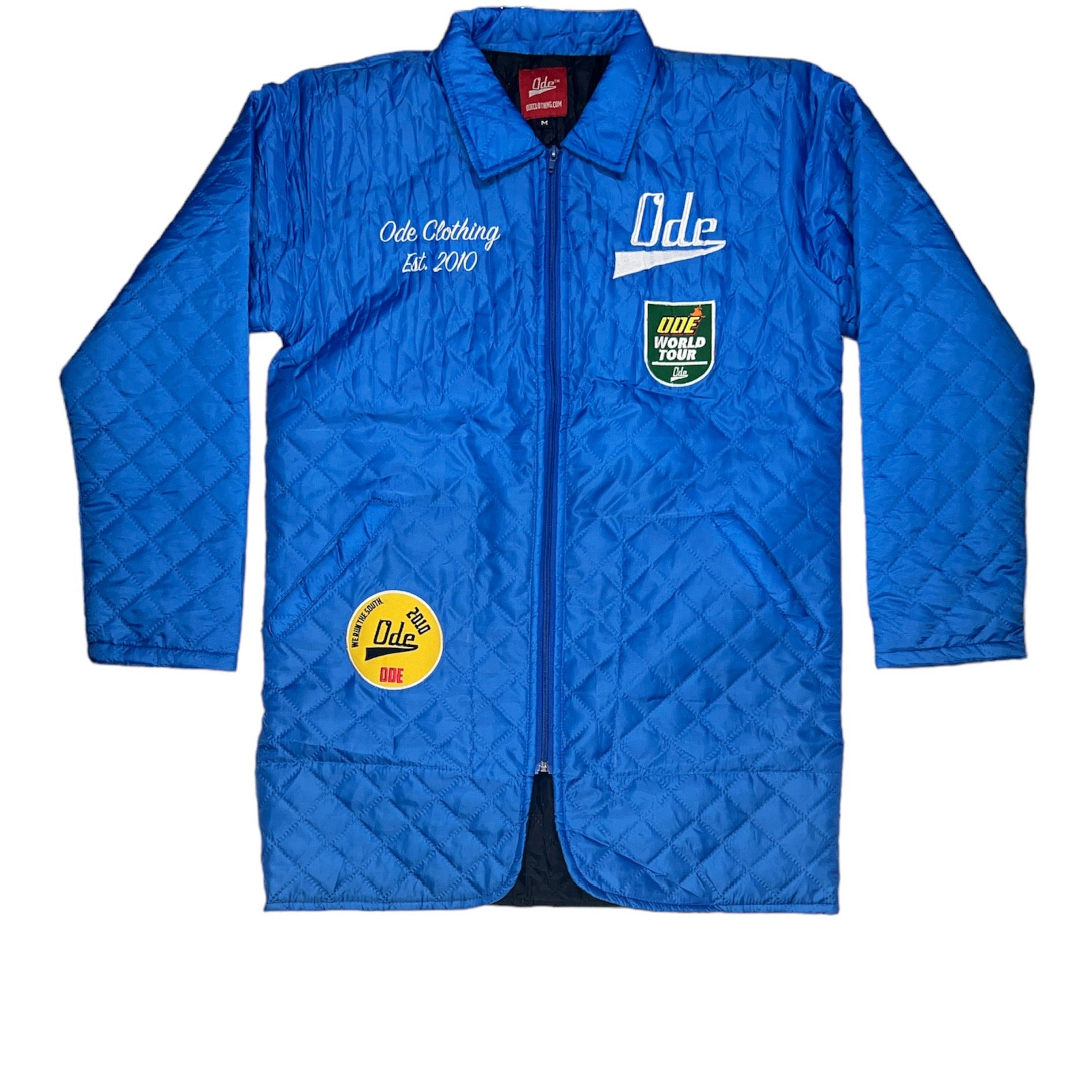The Ode World Tour Blue Padded Jacket