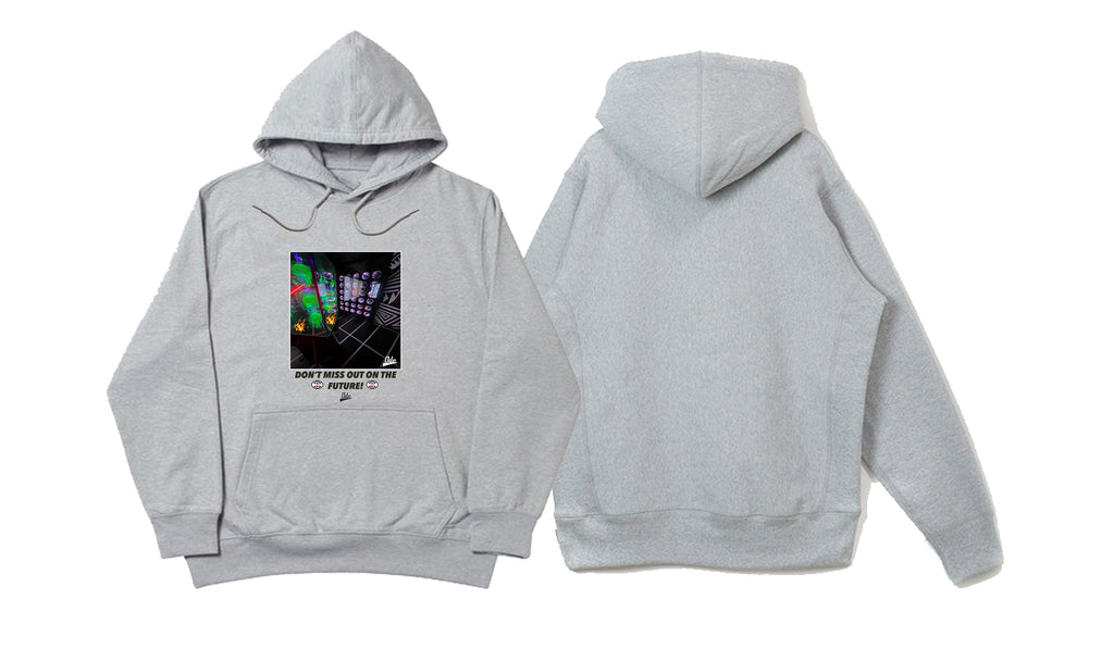 Don't Miss Out On The Future Hoodie- Grey