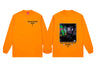 Don't Miss Out On The Future Long Sleeve T-Shirt- Orange