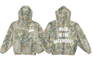 The ODE Made In The Backwoods  Camo Zip Hoodies