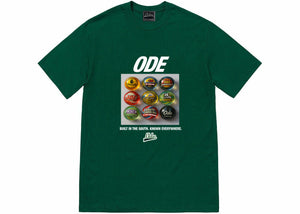 THE ODE 15th Year Anniversary Marble Set T-Shirt- Green