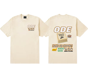 Happy Birthday ODE 15th Year Anniversary T-Shirt- SAND/TAN