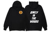 The ODE Only In The Woods Hoodie- Black