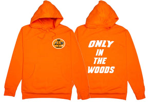 The ODE Only In The Woods Hoodie- Orange