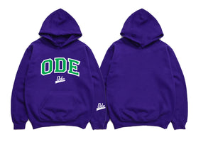 The ODE Script Hoodie- Purple