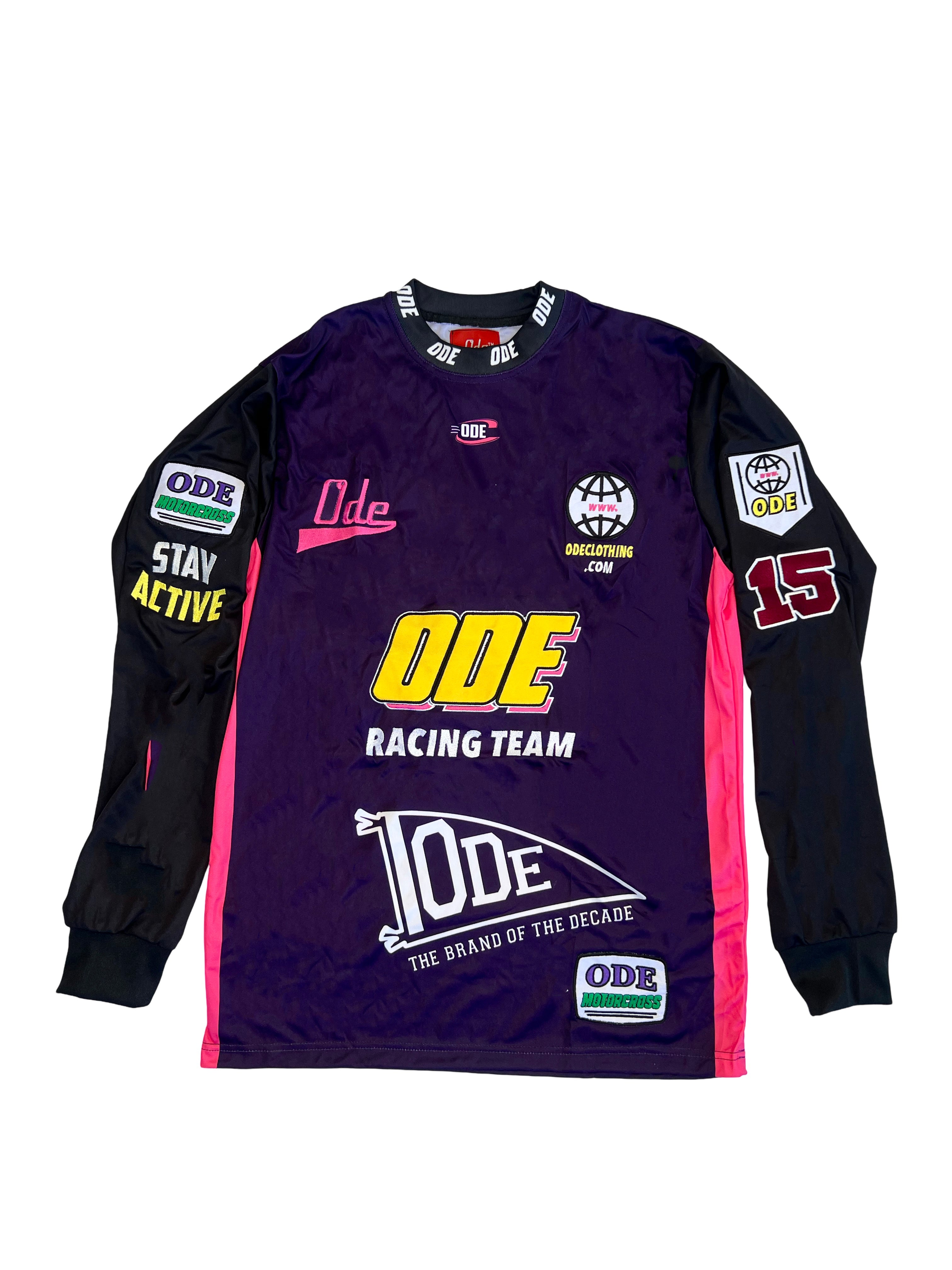 The ODE Purple Racing Team Jersey