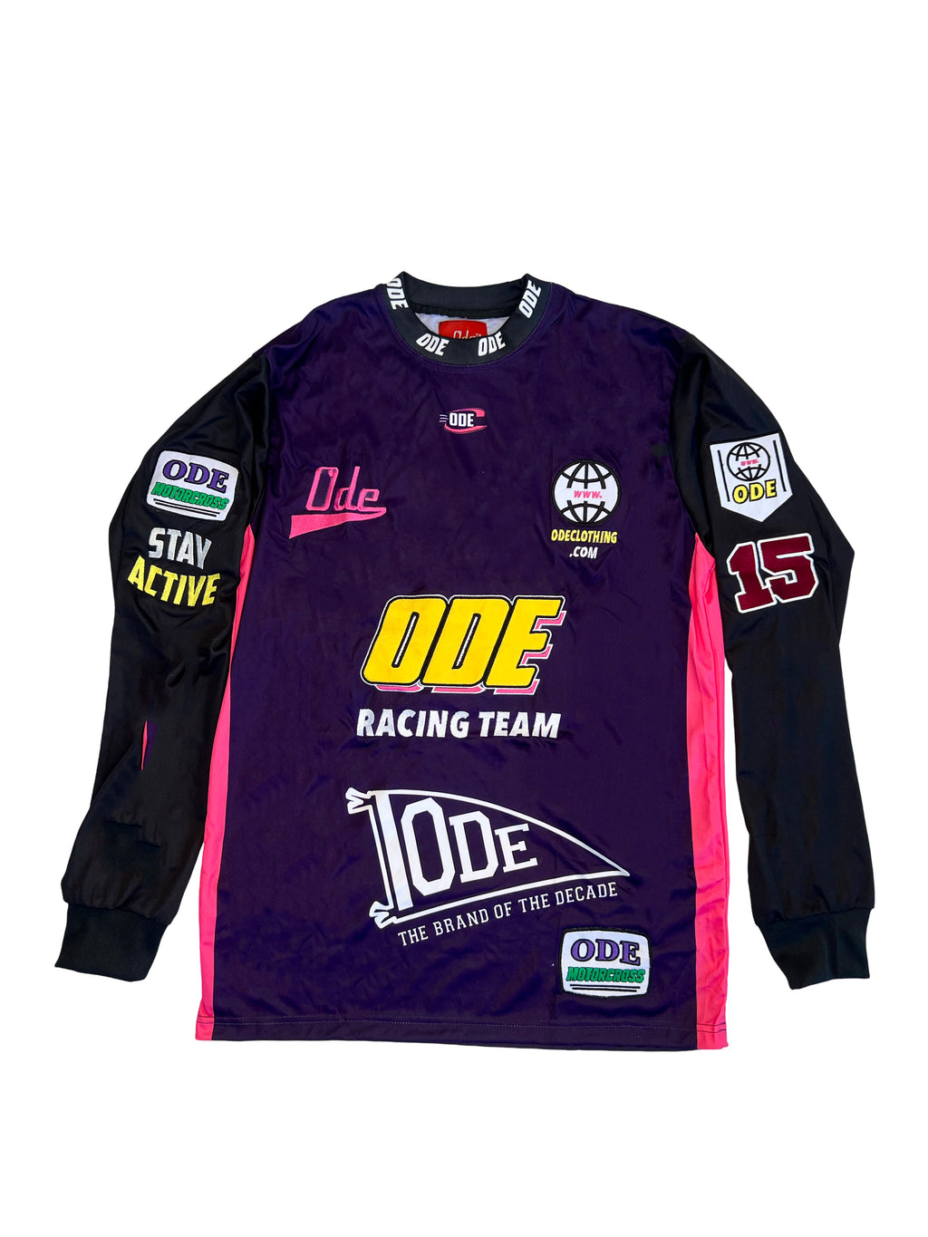 The ODE Purple Racing Team Jersey