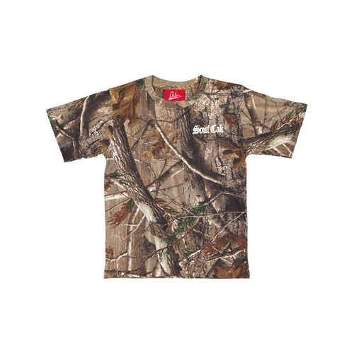 The Souf Cak Forest Camo Shirt Embroidery Logo Chest