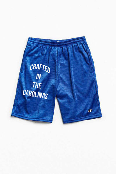 Crafted in the Carolinas Champion Gym Shorts With Pockets Royal Blue Ode Clothing