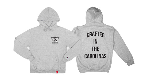 The Crafted In the Carolinas Hoodie X Champion -  Heather Grey