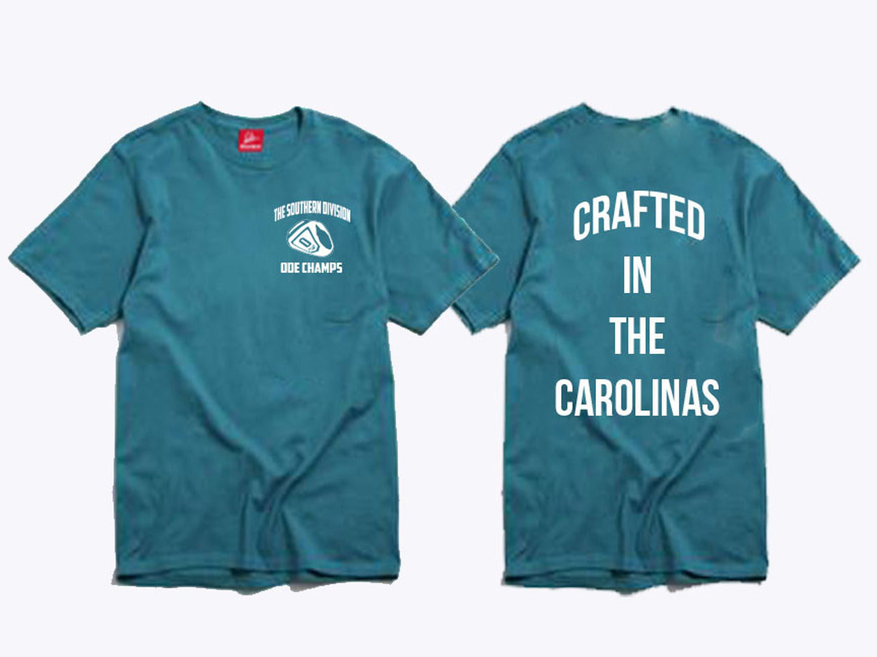 The Crafted In The Carolinas T-Shirt- Teal