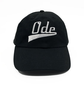 The Ode Script Dad Hat- Black