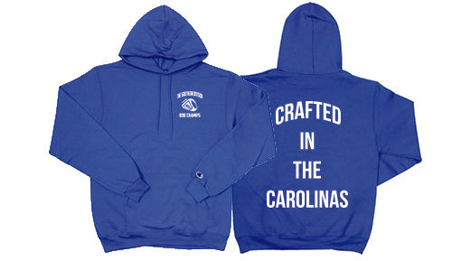 The Crafted In the Carolinas Hoodie X Champion - Royal Blue
