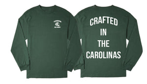The Crafted In the Carolinas Long Sleeve-Green