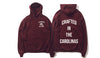 The Crafted In the Carolinas Hoodie X Champion - Garnet/ Maroon
