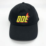The Ode Flame Dad Hat-Black