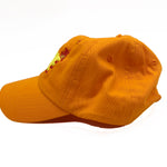 The Ode Flame Logo Dad Hat-Orange