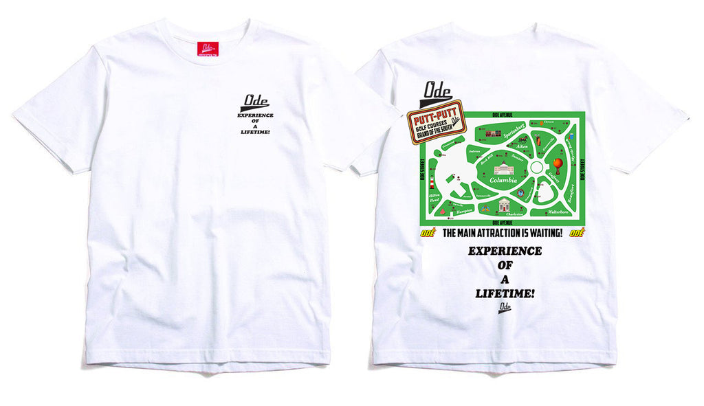 The Ode Experience( Putt Putt Golf) T-shirt- White
