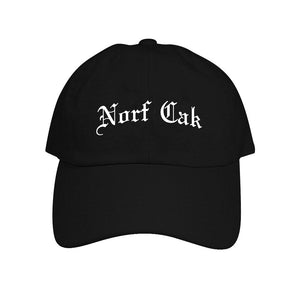 Norf Cak Dad Hat- Black