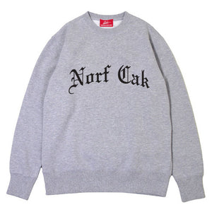 Norf Cak Crewneck Sweatshirt - Grey
