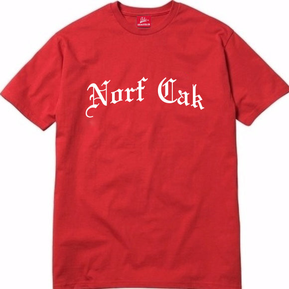 Norf Cak T-shirt- Red