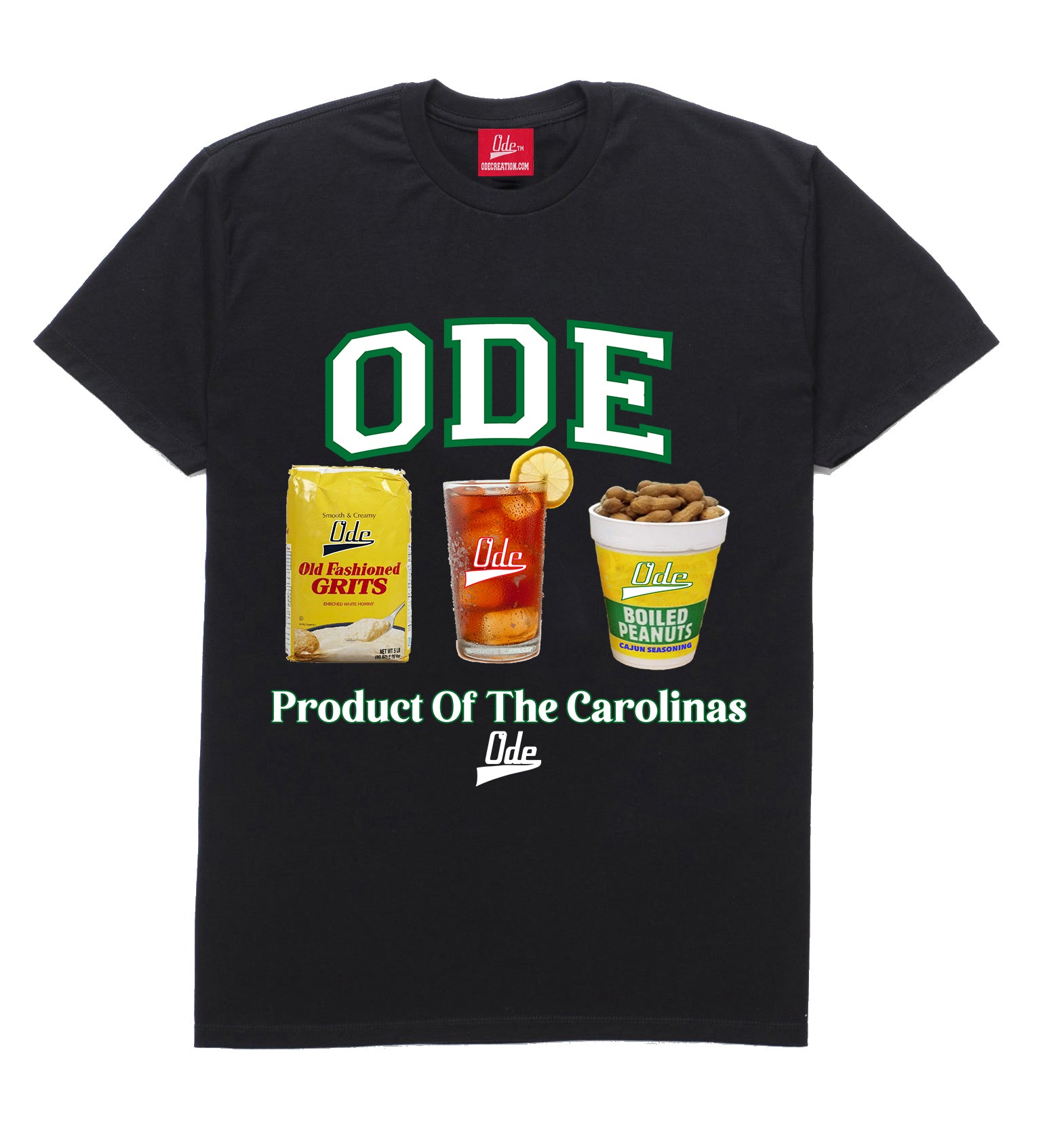 The Ode Product Of The Carolinas T-Shirt/ Black