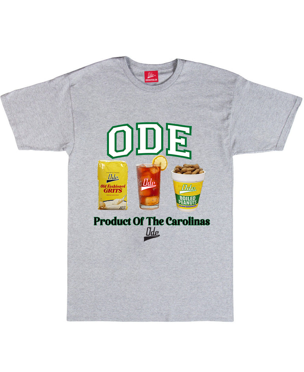 The Ode Product Of The Carolinas T-Shirt/ Grey
