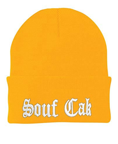 Souf Cak Skully/Beanie - Yellow